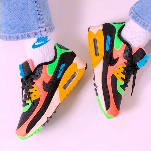 Nike Shoes - Nike Air Max 90 Multicolor Sneakers